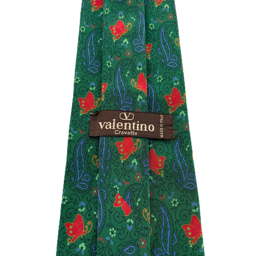 Cravatta Vintage VALENTINO In Seta Tie Silk