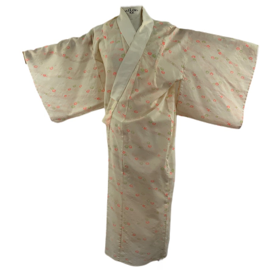 Kimono Originale Giapponese beige multicolor 23