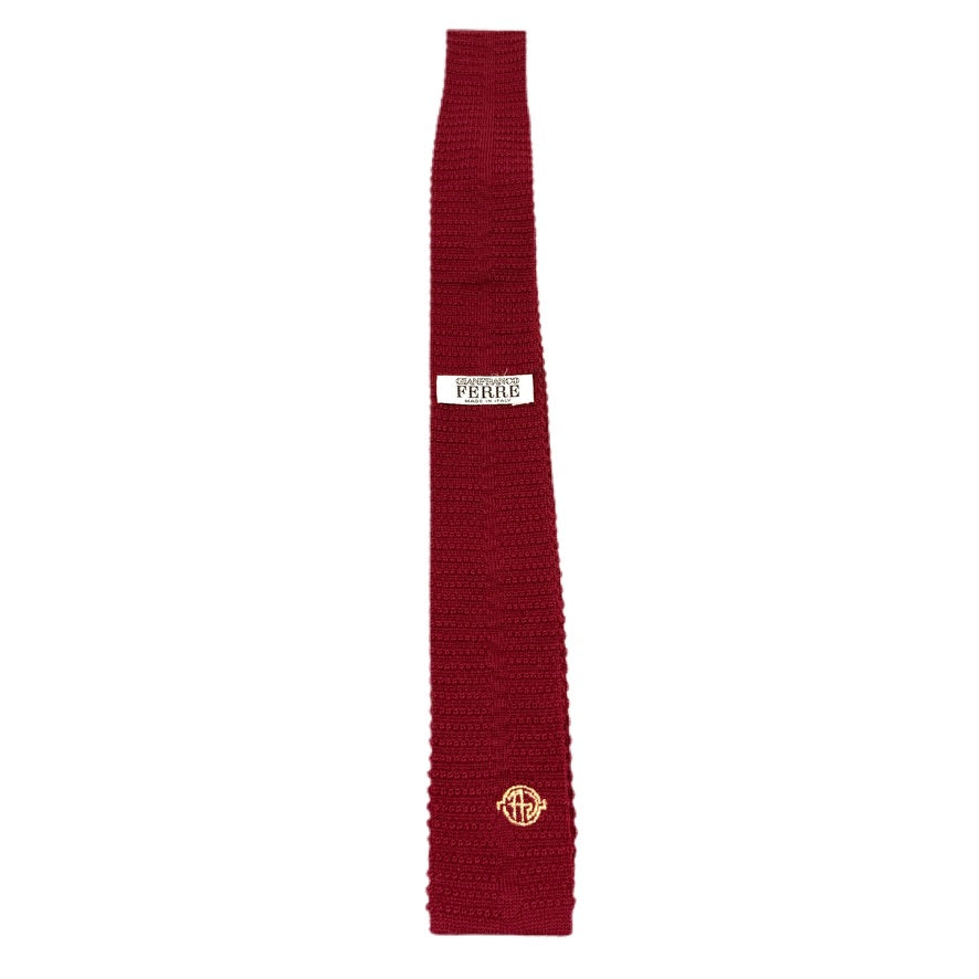 Vintage GIANFRANCO FERRE' Krawatte Wollkrawatte - selten