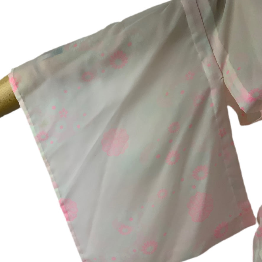 Kimono Originale Giapponese rosa motivi decorativi japanese 68