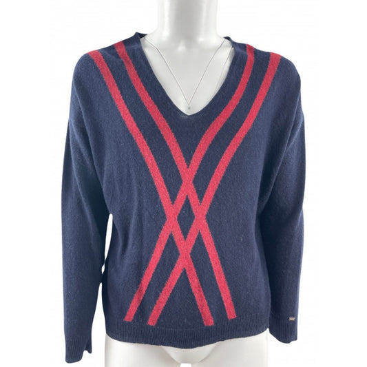Jahrgang Tommy Hilfiger Wolle Tg. M