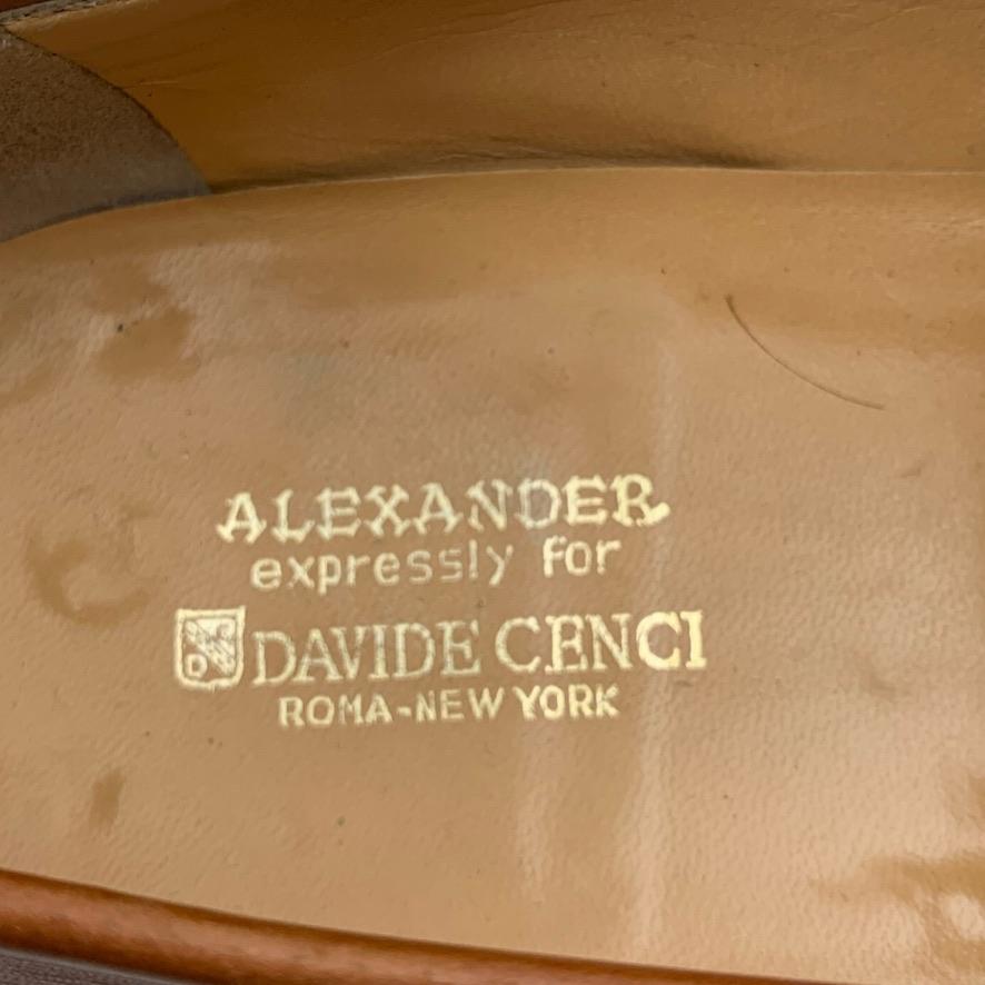 Scarpa Shoes Alexander mocassino in pelle edizione speciale per Davide Cenci  -