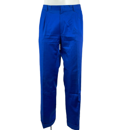 Pantalone  Sartoriale  tg. 56 - Blu - Cotone & Seta