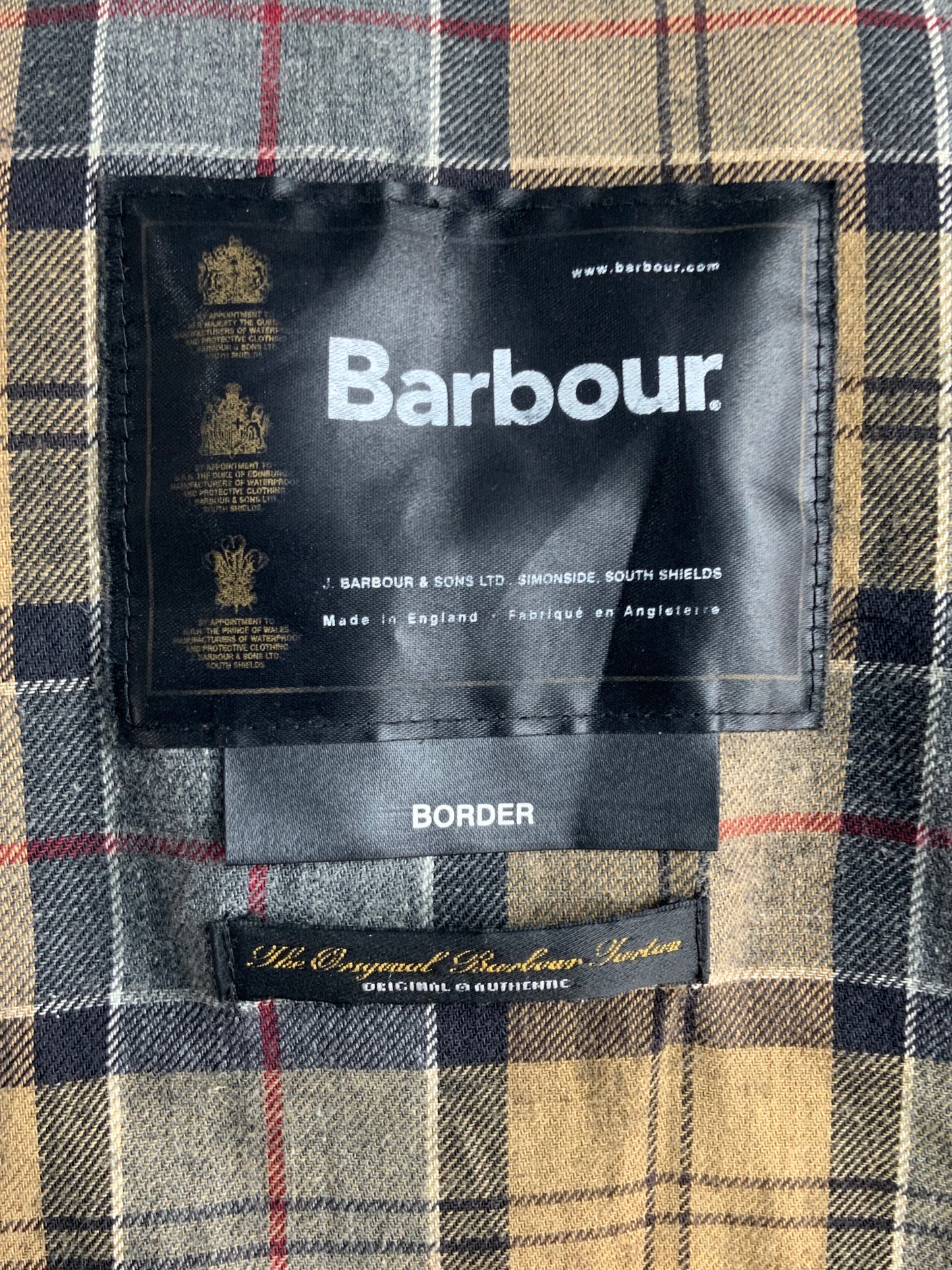 Barbour Border  Blue Taglia C48