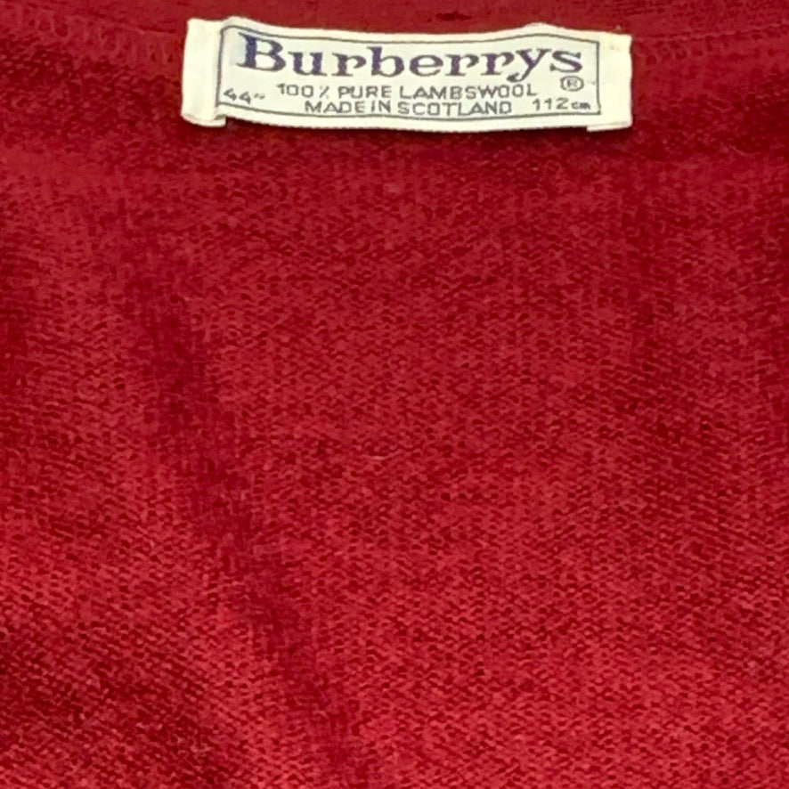 Burberrys Made in Scotland Pullover - Wolle - TG. XL