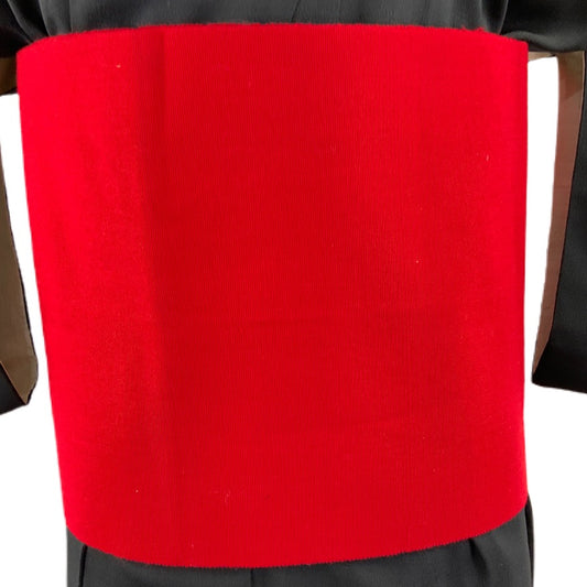 OBI cintura Originale Giapponese vintage Rosso x kimono 114