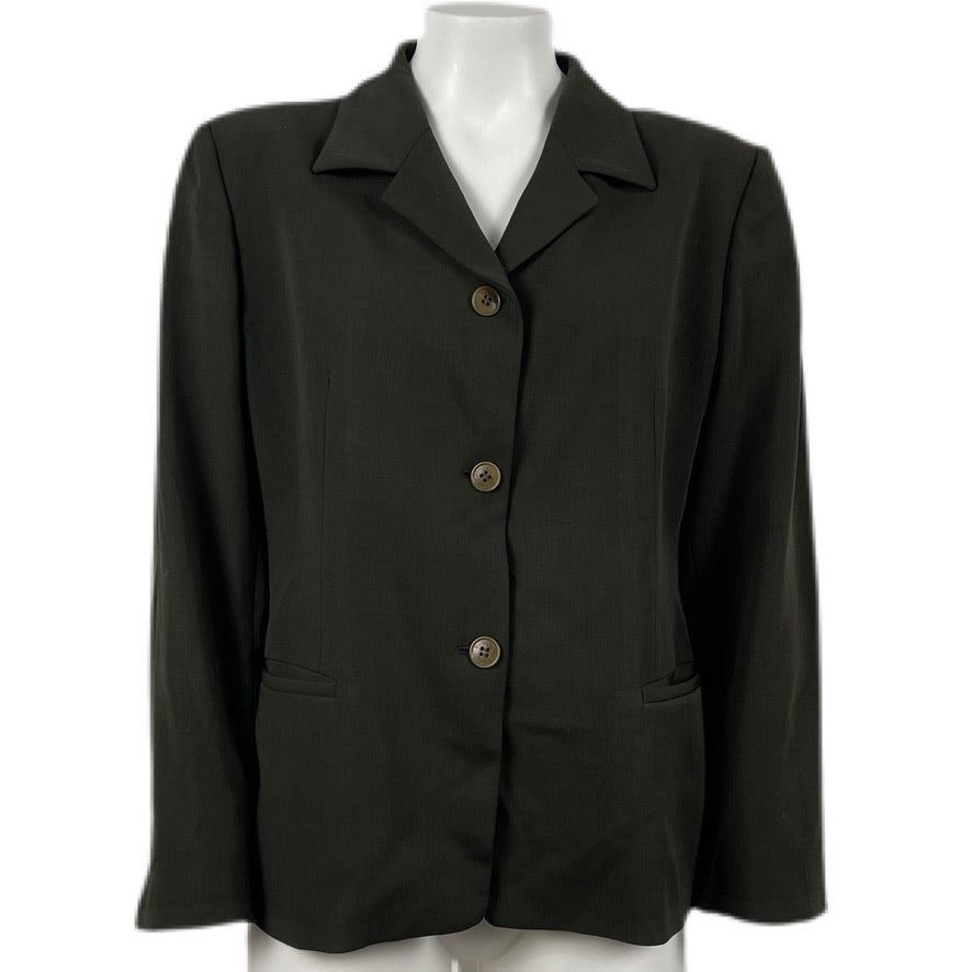 Giacca BURBERRY - Donna - TG. 46 - jacket woman cool wool size M VERDE