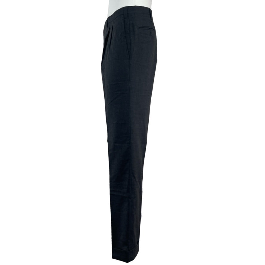 Pantalone  Sartoriale  tg. 56 - Grigio - Lana & Seta