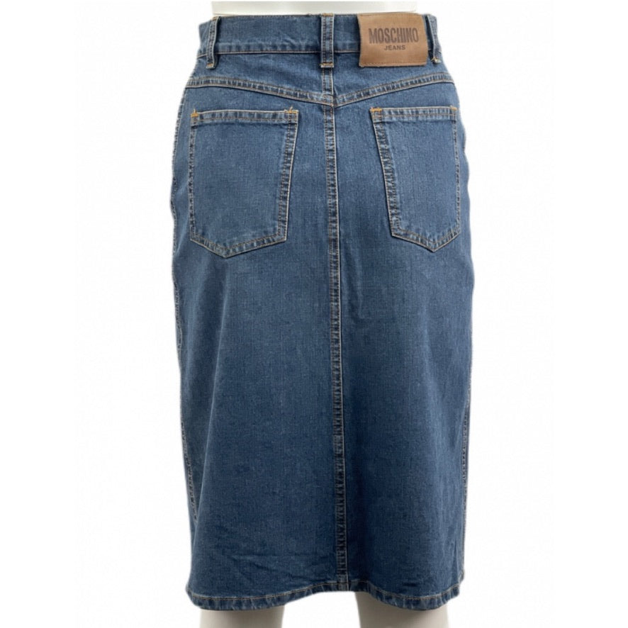Rock mit hoher Taille MOSCHINO Jeans TG. 40