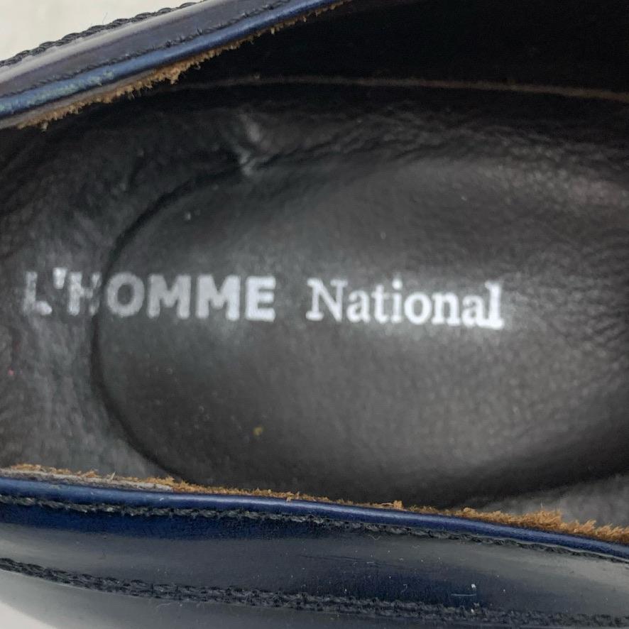 Scarpa Schuhe L'HOMME NATIONAL Schnürschuhe aus blauem Leder - 43 -