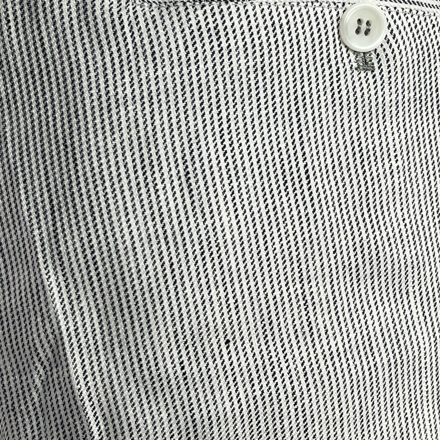 Pantalone  Sartoriale tg. 56 -  Bianco & Nero - Lino