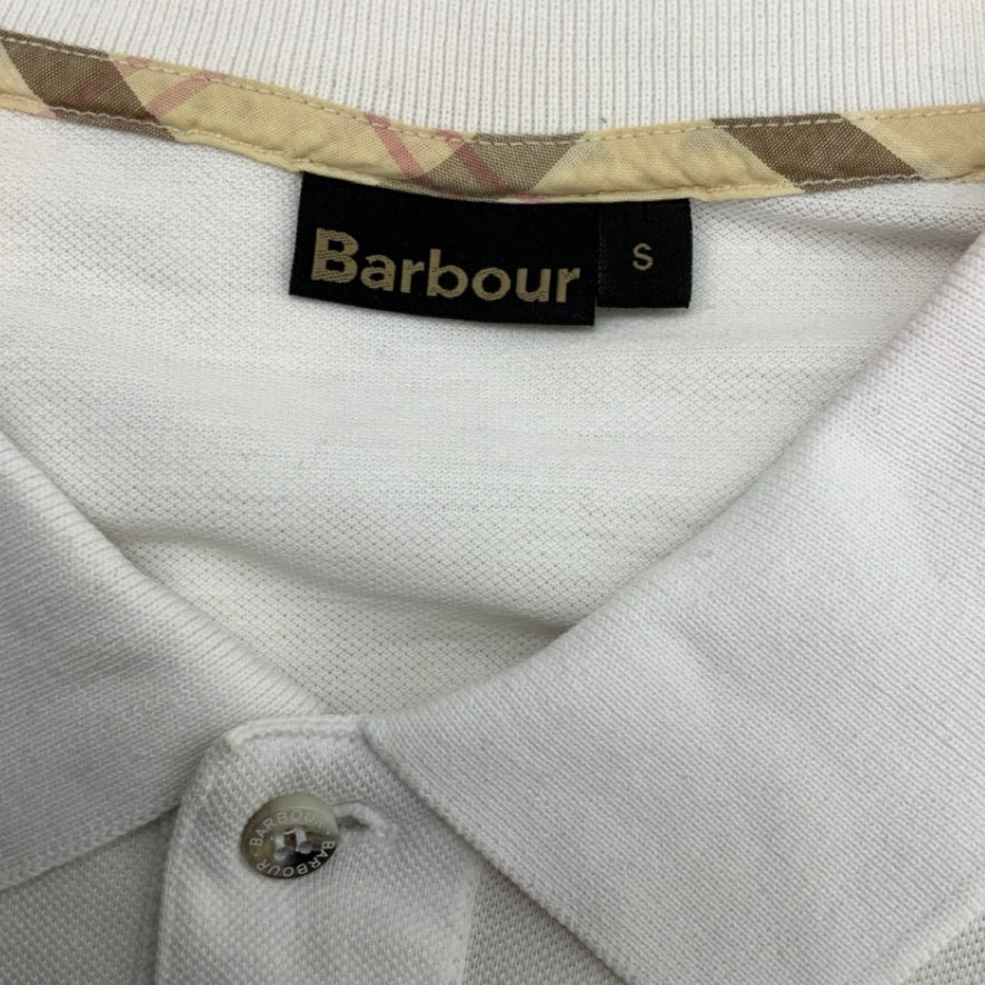 POLO BARBOUR TG. S BIANCO