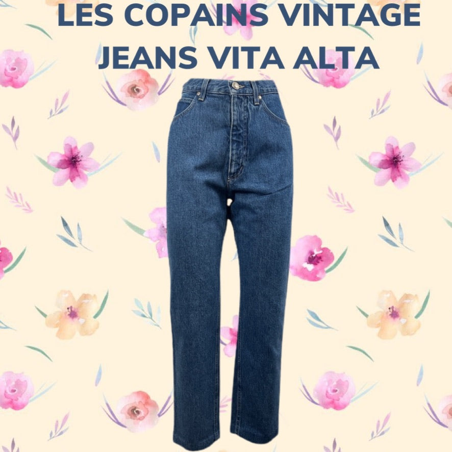 LES COPAINS Vintage High Waist Jeanshose Tg. 29 - JEANS-HOSE LES COPAINS