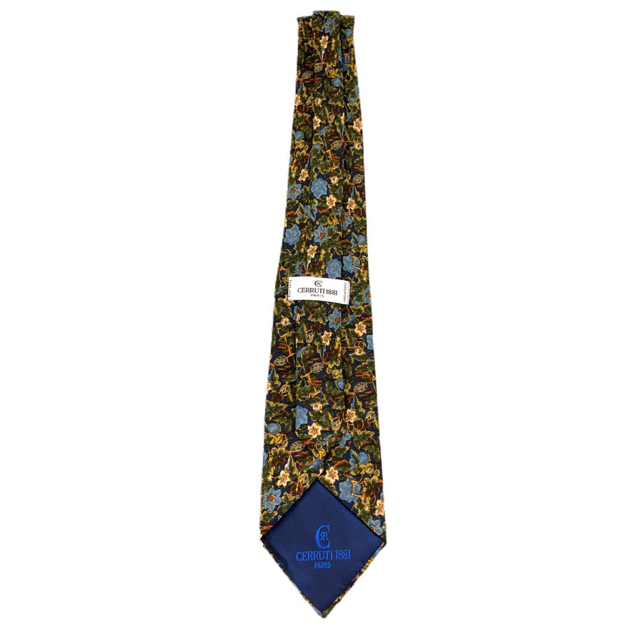 Cravatta Vintage CERRUTI 1881 in Seta Tie Silk