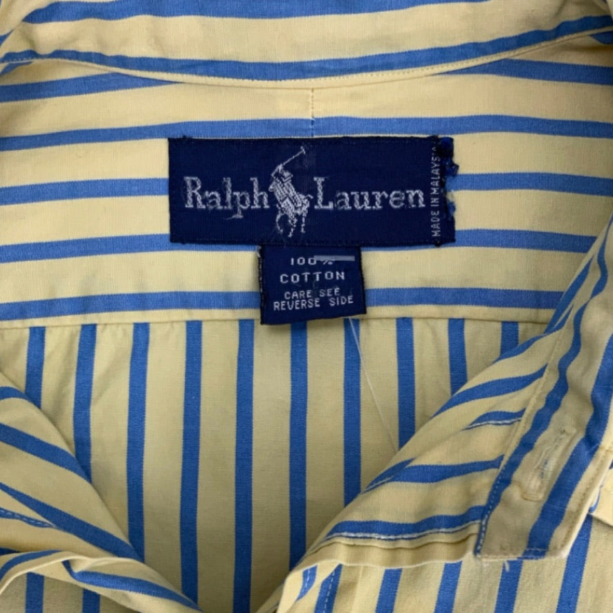 Ralph Lauren Hemd - Gelb gestreift - TG. M