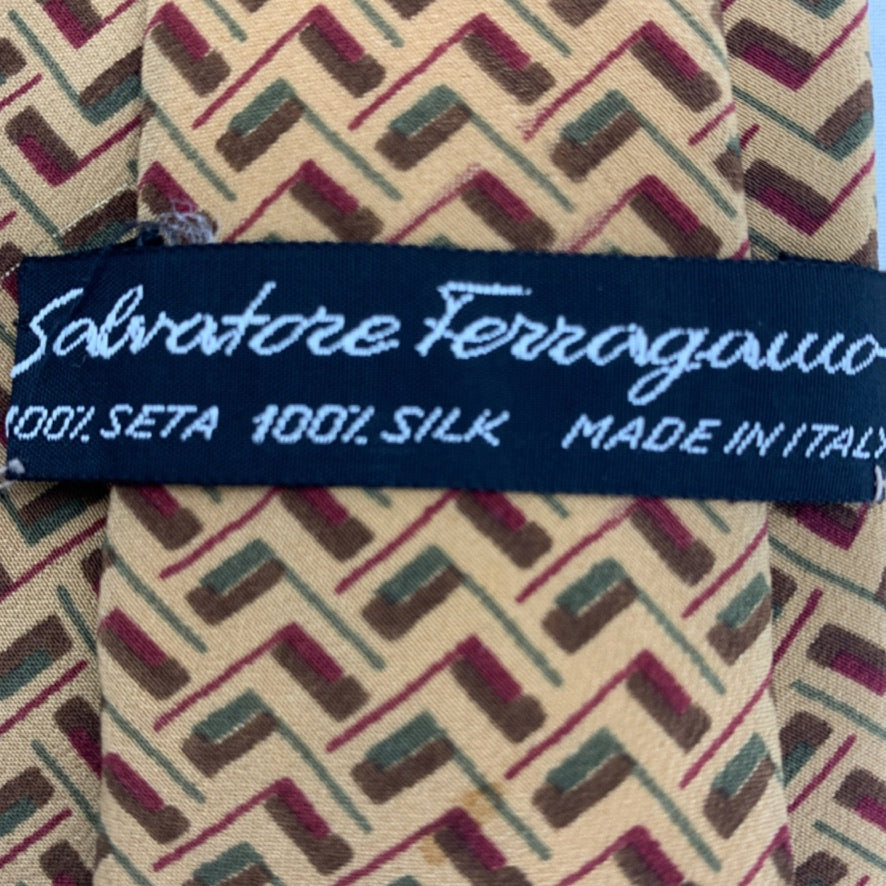 Cravatta  Salvatore Ferragamo in Seta
