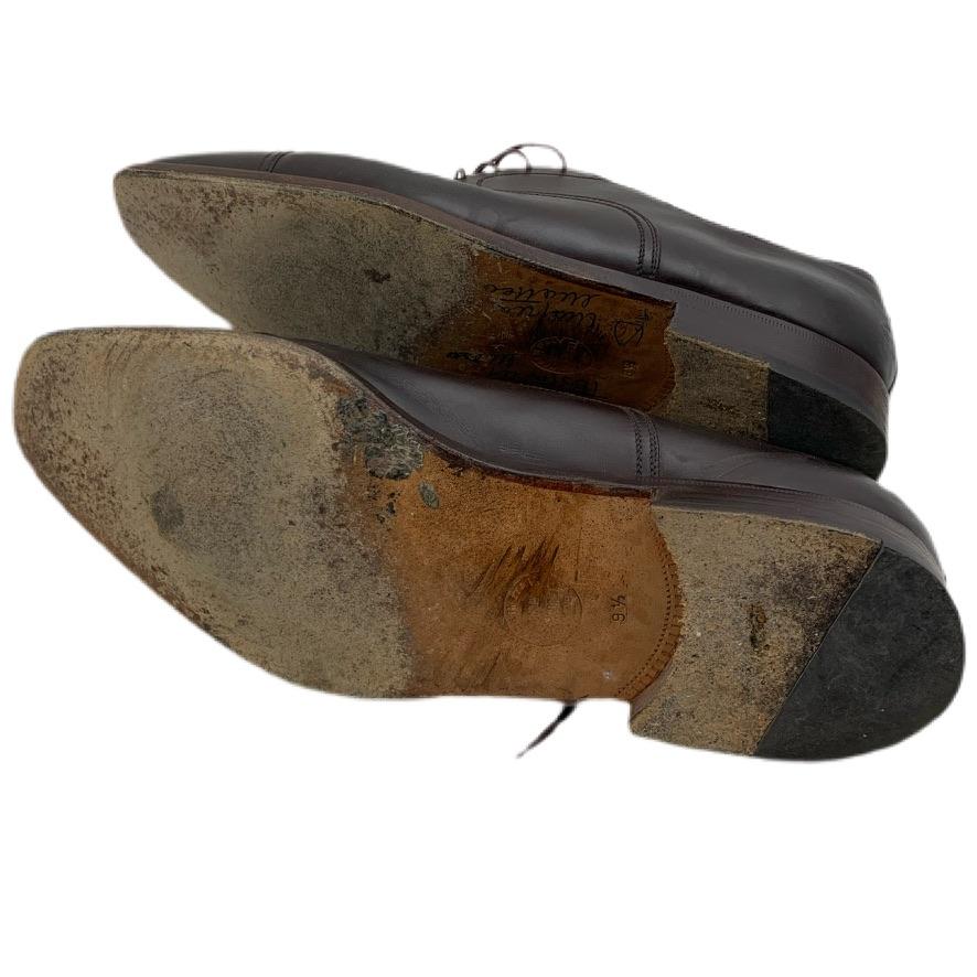Scarpa Shoes Barrett Stringata in pelle Marrone Testa di Moro 9,5