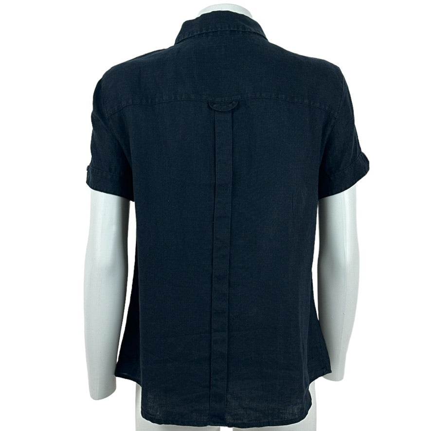 Camicia Armani Blu - Lino -  tg. 44