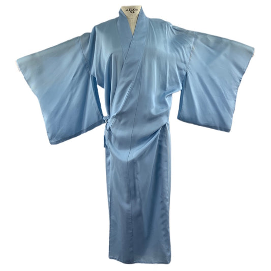 Kimono Originale Giapponese Celeste 52