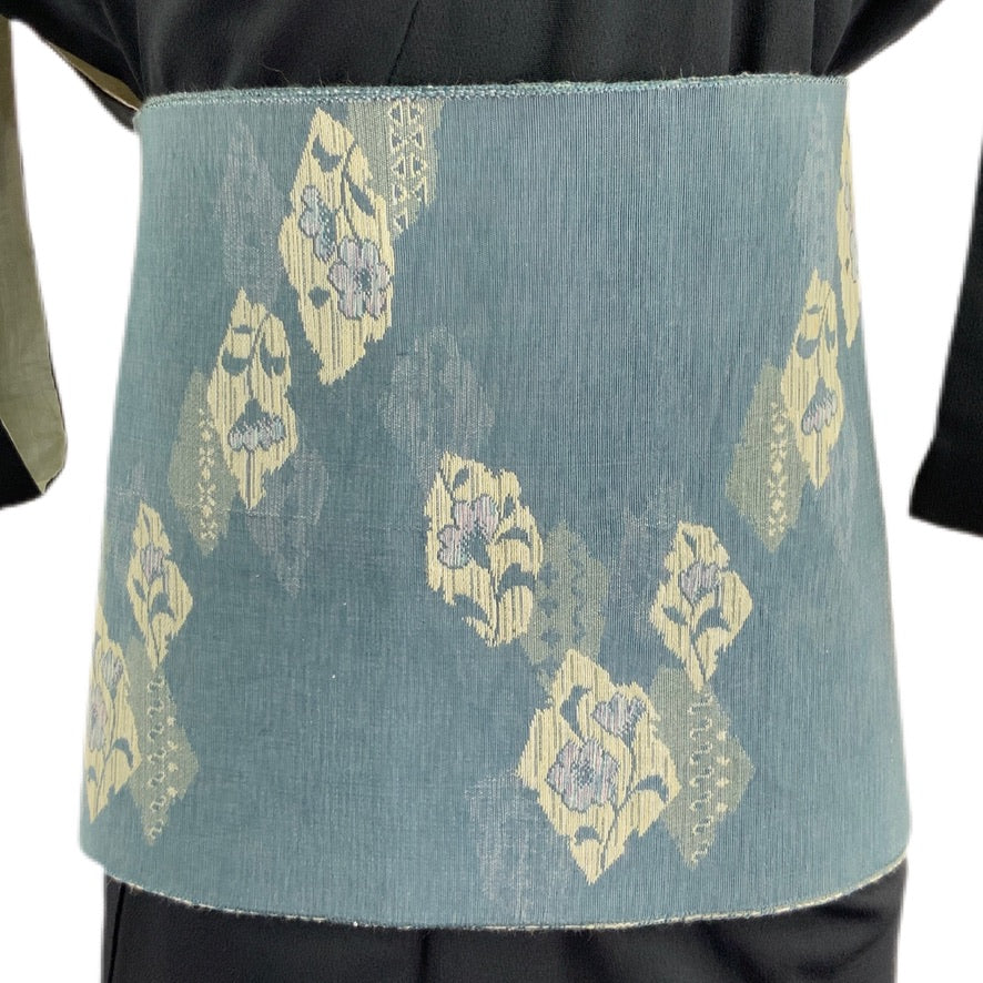 OBI cintura Originale Giapponese vintage multicolore x kimono 100