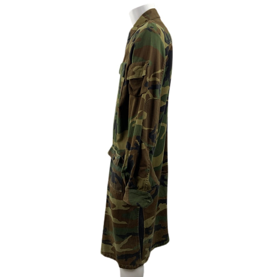 Cappotto militare camouflage - Tg. L