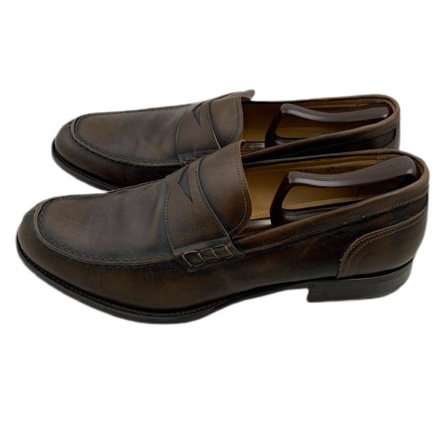 Scarpa Schuhe ANTONIO MAURIZI Loafer aus braunem Leder 43