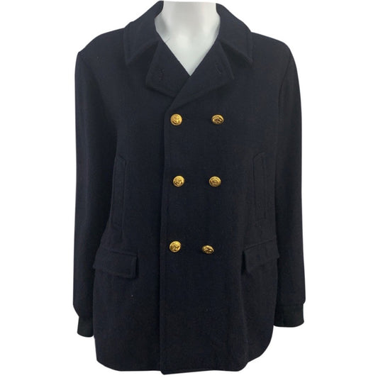 Cappotto Pea Coat Marina Militare teschio -  Size M