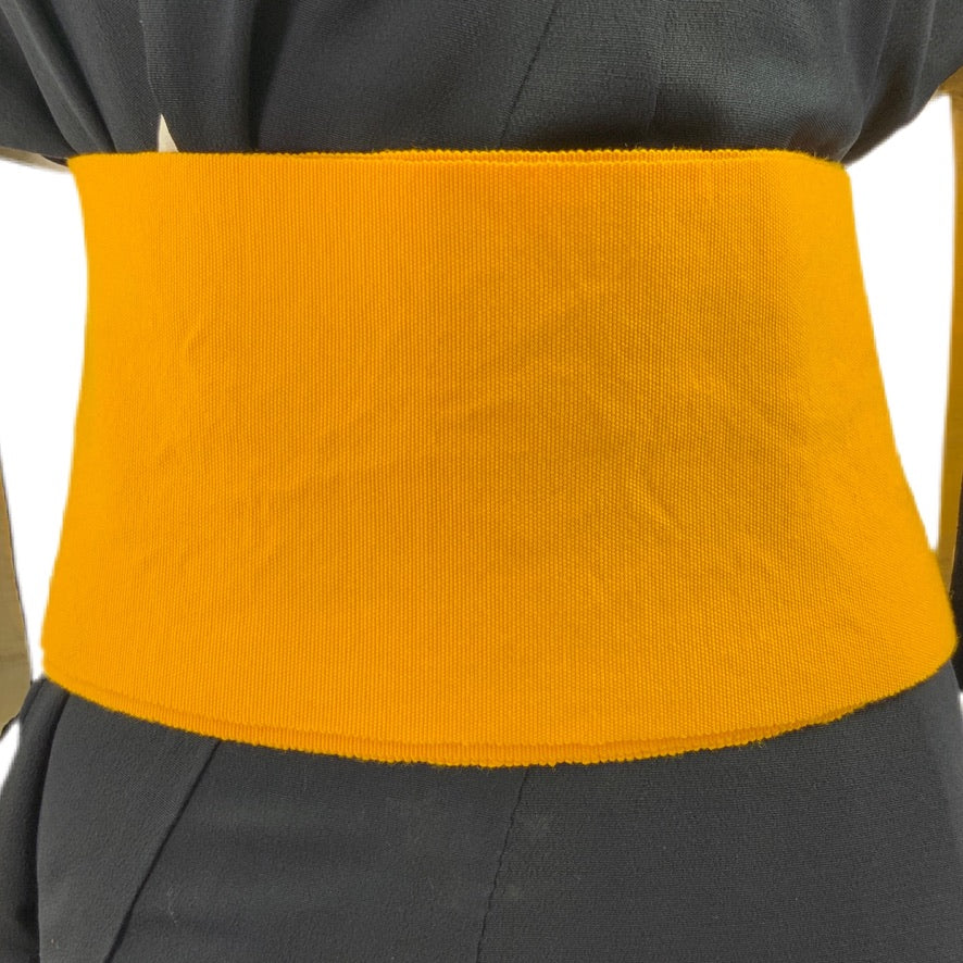 OBI Gürtel Original japanisches Vintage Gelb für Kimono 84