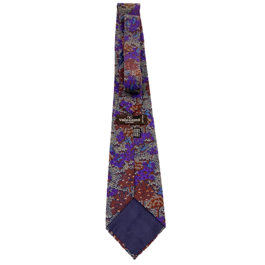 Cravatta Vintage VALENTINO In Seta Tie Silk