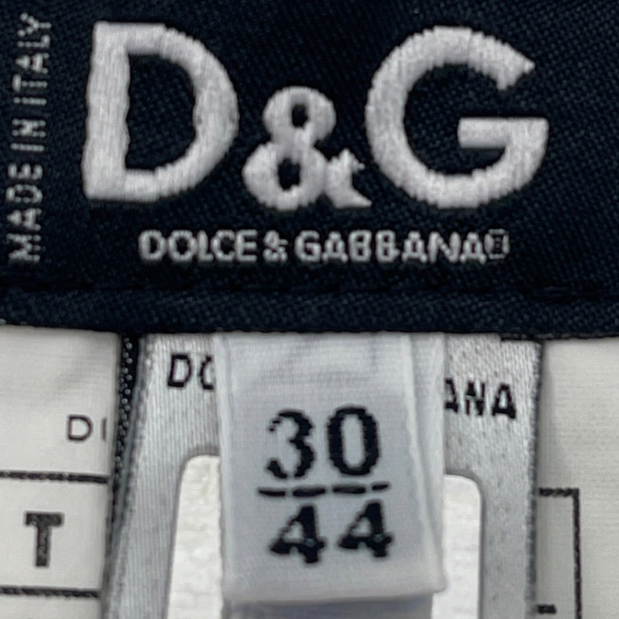 VESTITO D&G DOLCE & GABBANA  -  BIANCO & MULTICOLOR - TG. 30/44