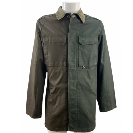 Camicia Militare Tedesca effetto bicolorazione brown e verde TG. M