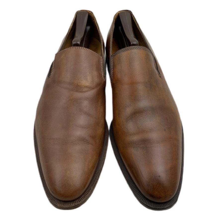 Schuhe Schuhe SUTOR MANTELLASSI Made in Italy brauner Mokassin 44