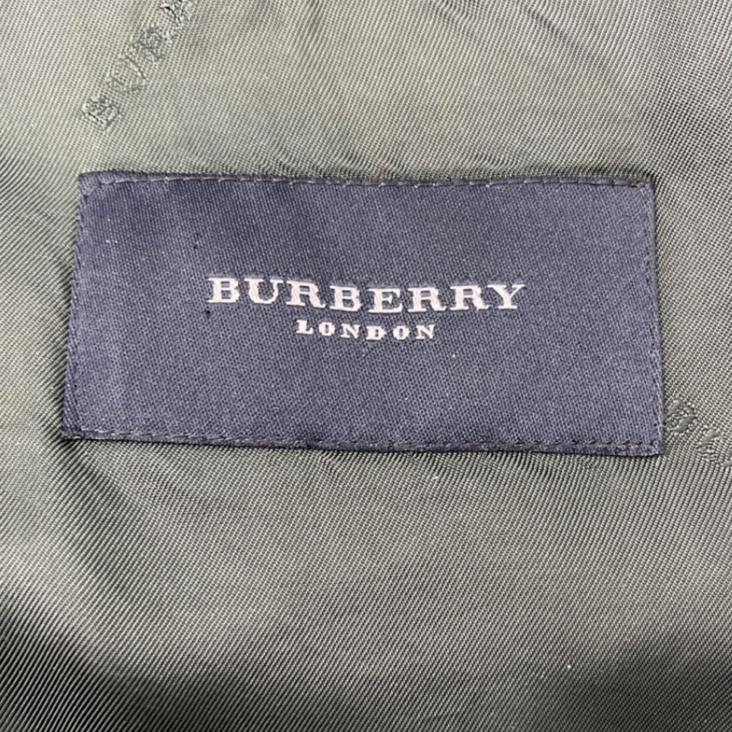 Burberry Blazerjacke - Wolle - 3 Knöpfe - Mehrfarbig - ITA 56
