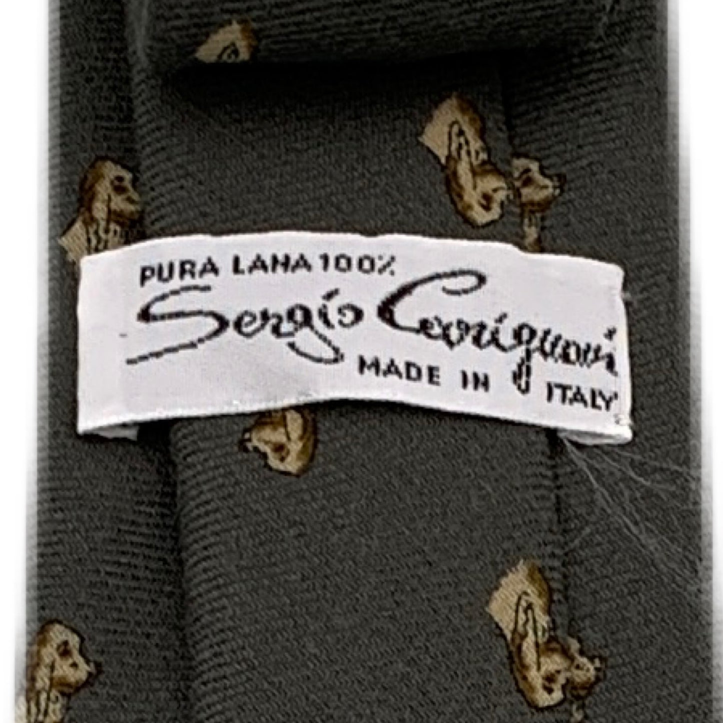 Italienische Haute Couture Krawatte Sergio Carignani