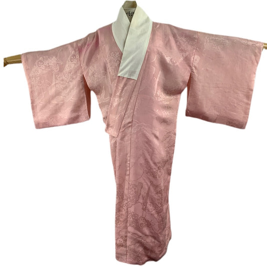 Kimono Originale Giapponese rosa motivi decorativi japanese 73