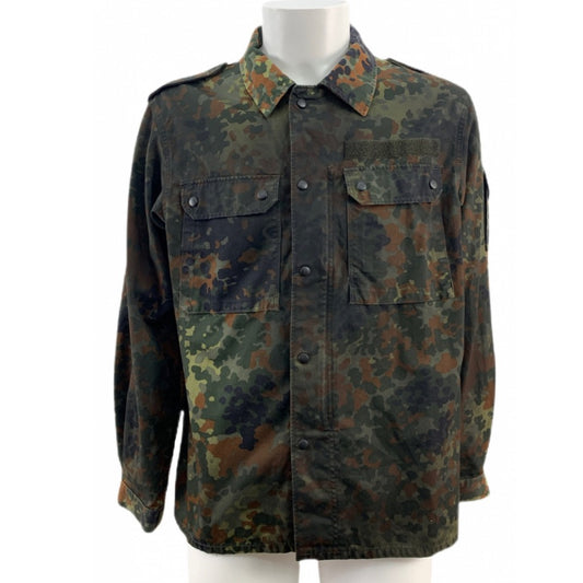 Camicia Militare Tedesca con tintura spray nero . TG. M