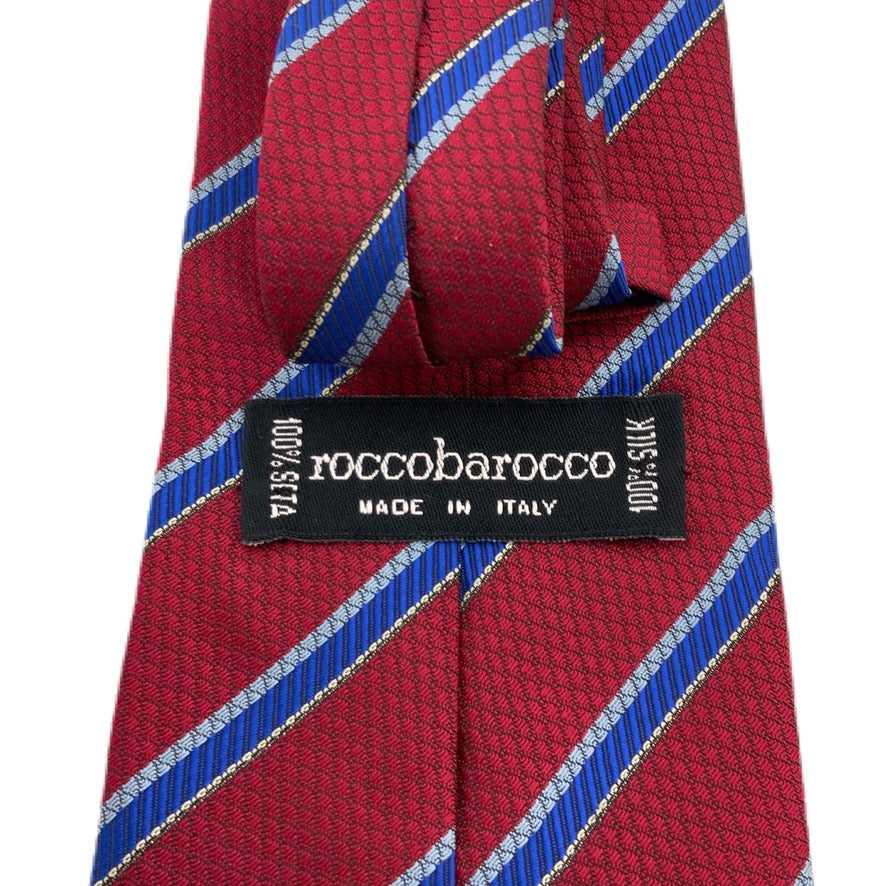 Vintage Krawatte Seide ROCCO BAROCCO Krawatte Seide