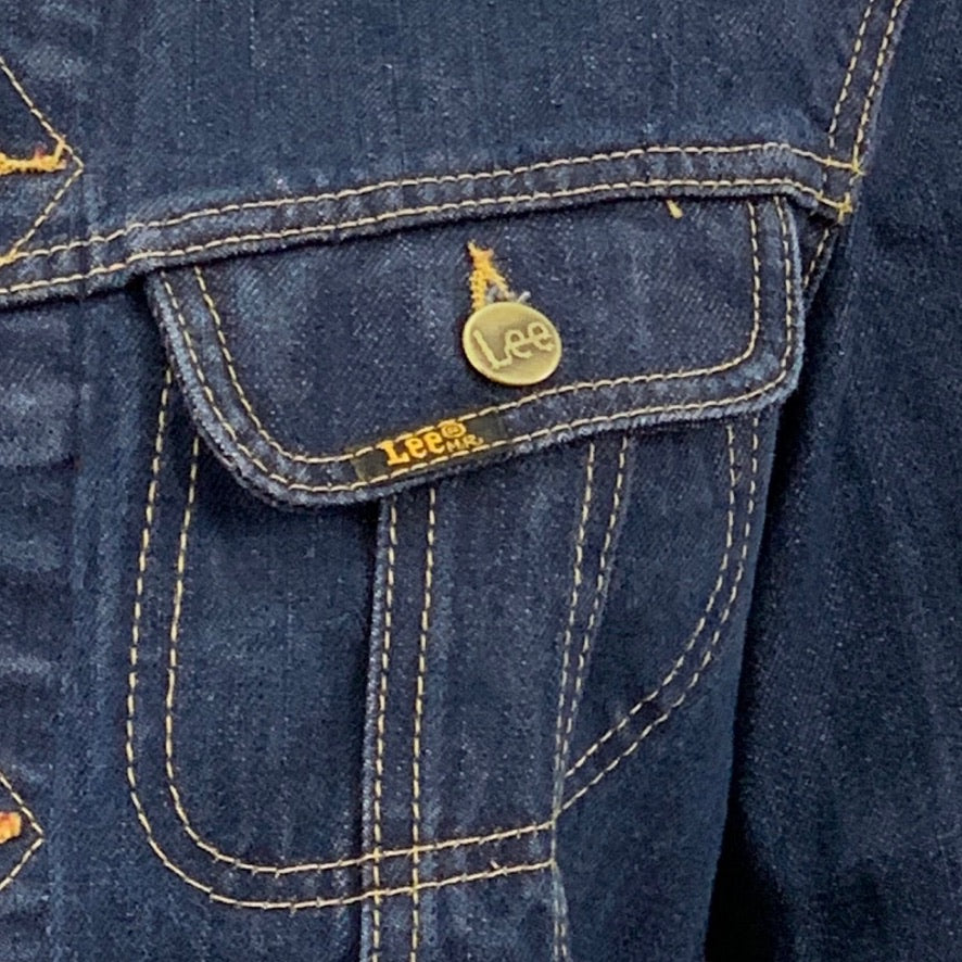Giubbotto jeans VINTAGE LEE MOD. DONNA - TG. L – Marnie Vintage