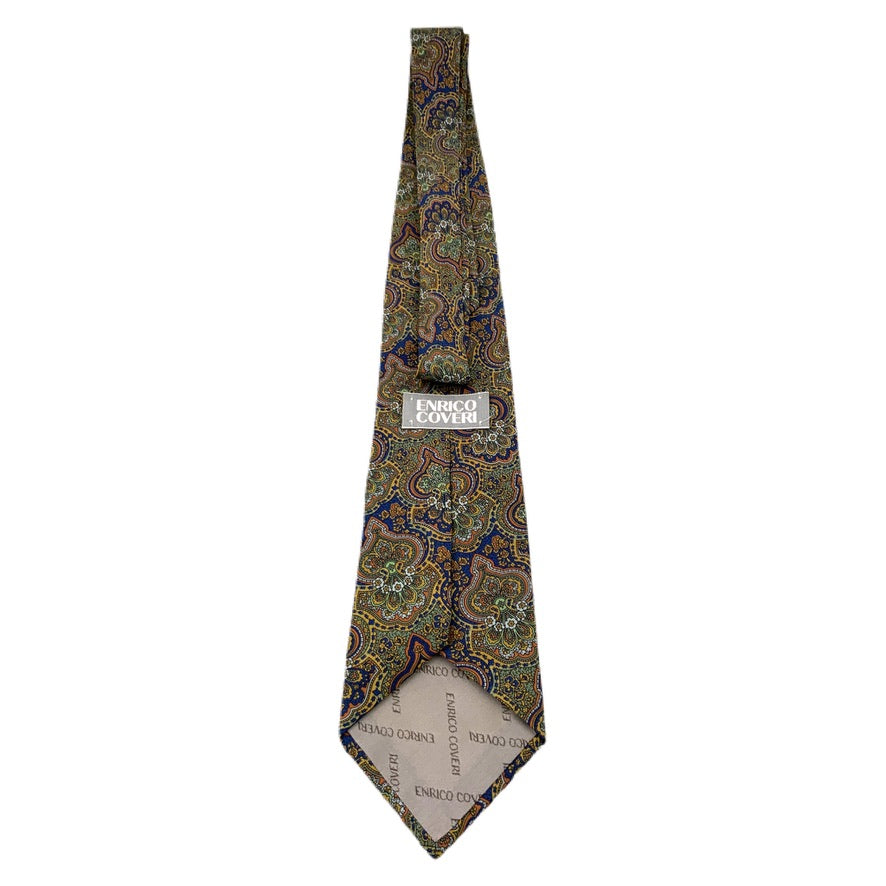 Cravatta Vintage ENRICO COVERI In Seta Tie Silk
