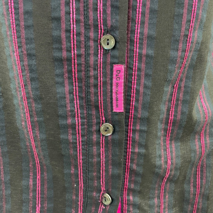 D &amp; G DOLCE &amp; GABBANA Vintage Damenhemd - Tg. 28/42 - Damenhemd Größe 28/42