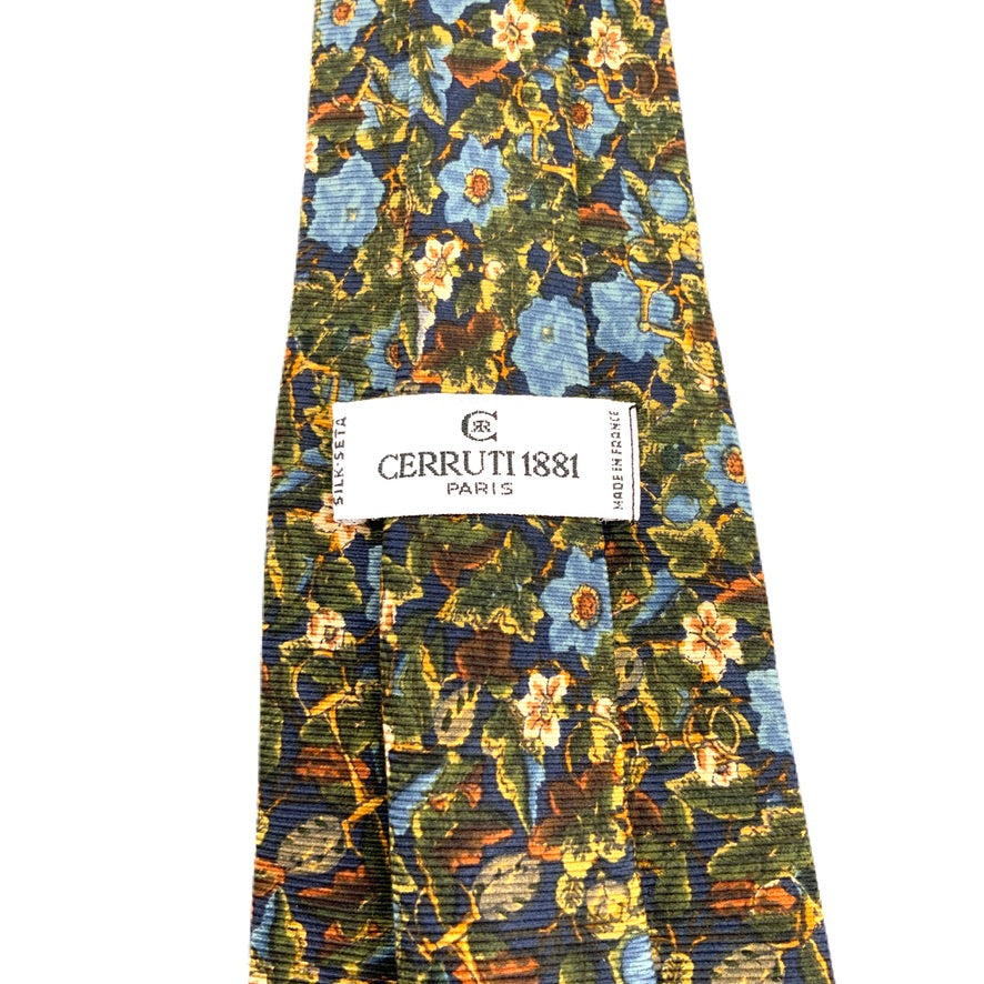 Cravatta Vintage CERRUTI 1881 in Seta Tie Silk