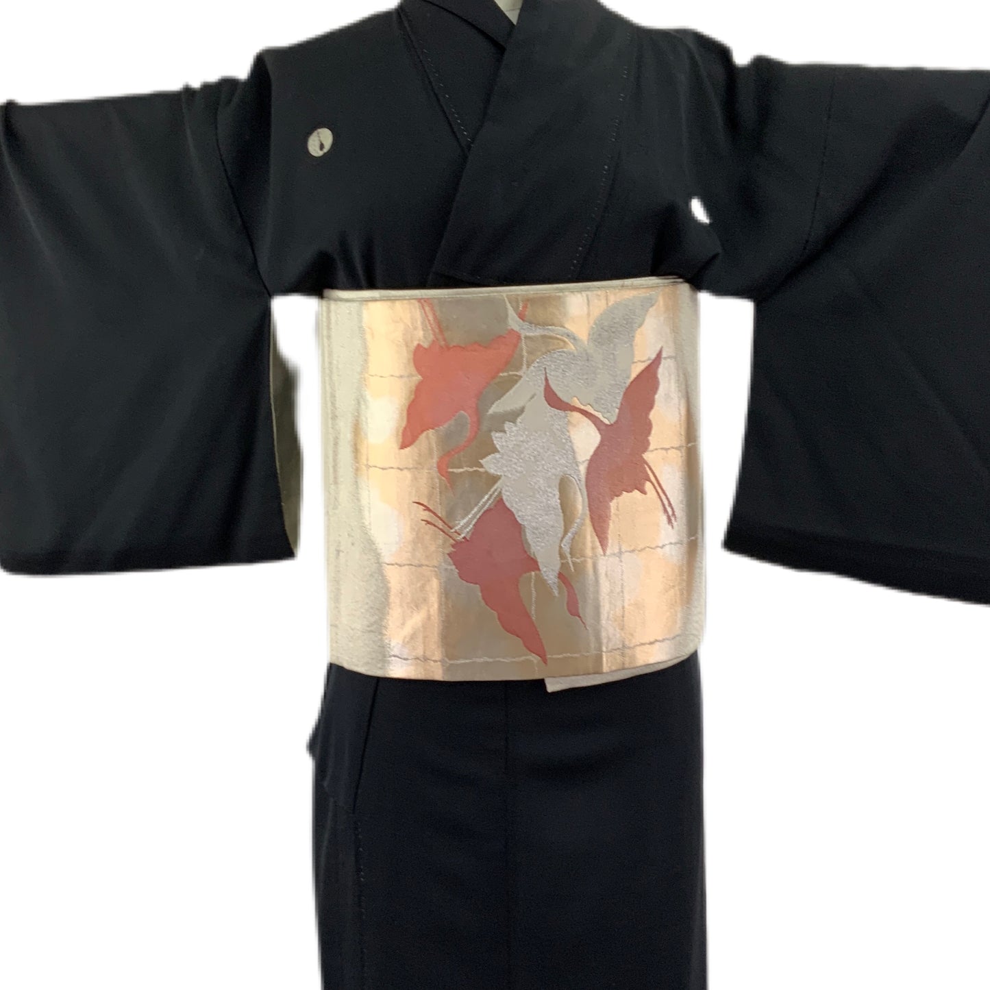 OBI Gürtel Original japanischer Vintage Multicolor für Kimono 90