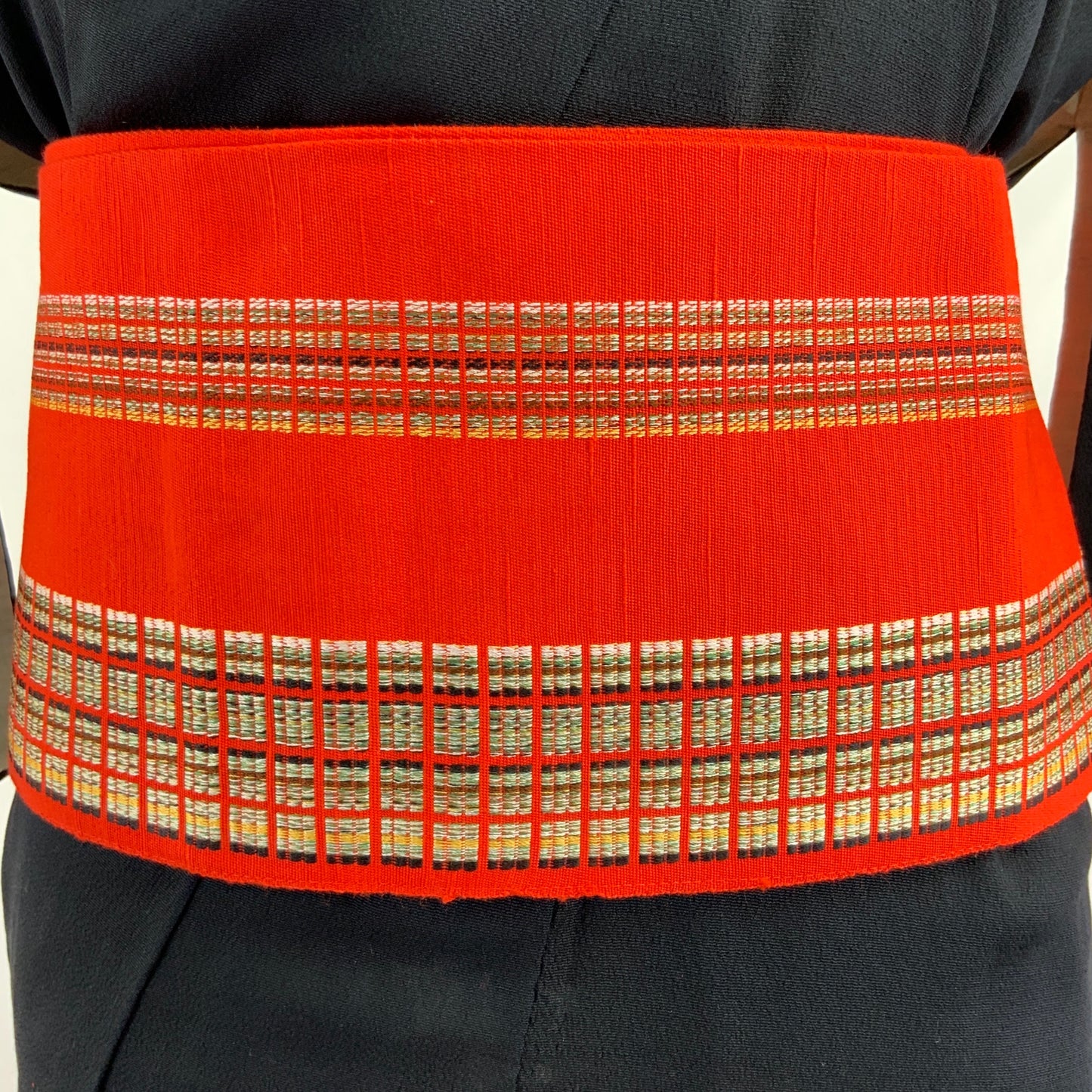OBI Original mehrfarbiger japanischer Gürtel für Kimono 105