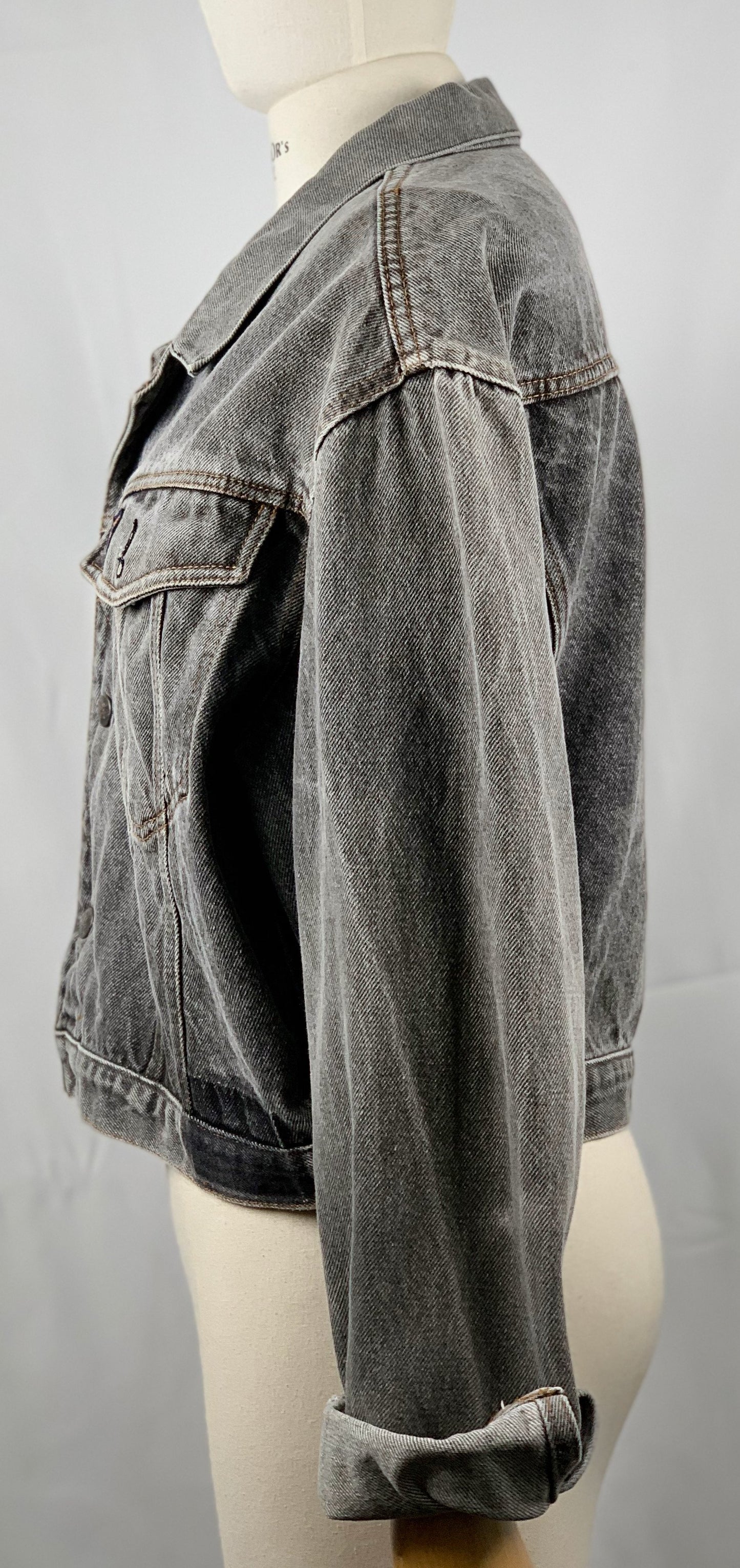 Giubbino jeans Avirex Cropped TG. L