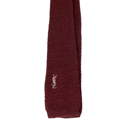 YSL YVES SAINT LAURENT Krawatte aus WOLLE